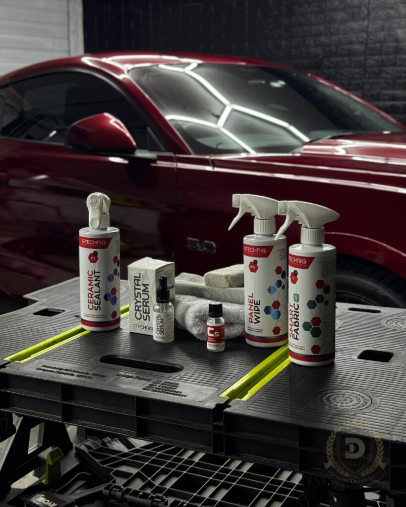 GTECHNIQ Crystal Serum Light ceramic coating products used by Detailing Dream Squad Sydney